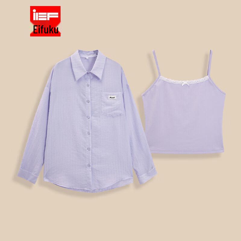 IEF 2026 Spring/Summer Casual Two-Piece Top Set L