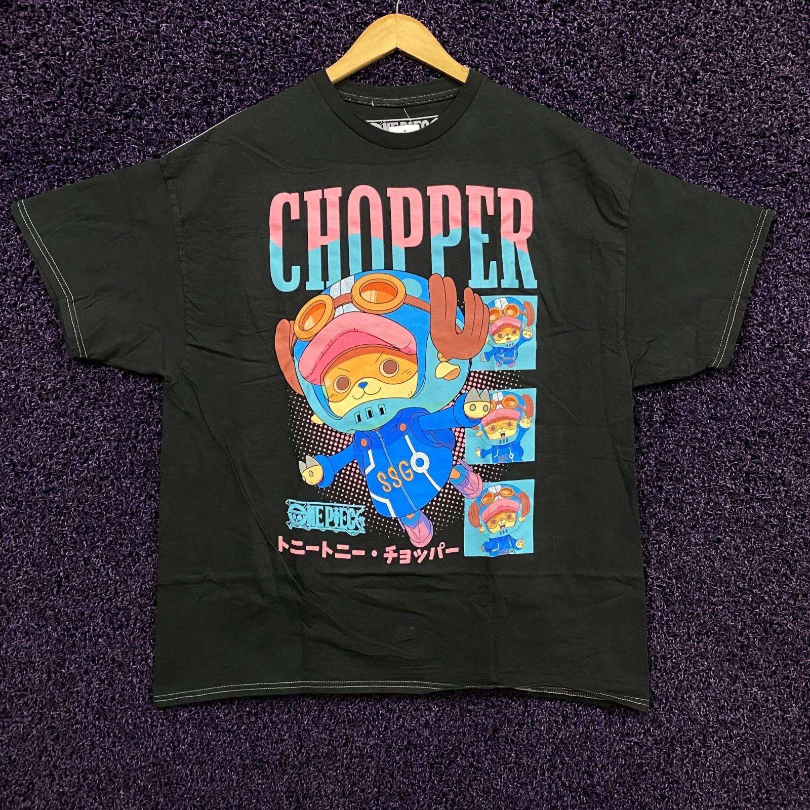 Tony Tony Chopper Egghead Island One Piece Anime T-Shirt XL S