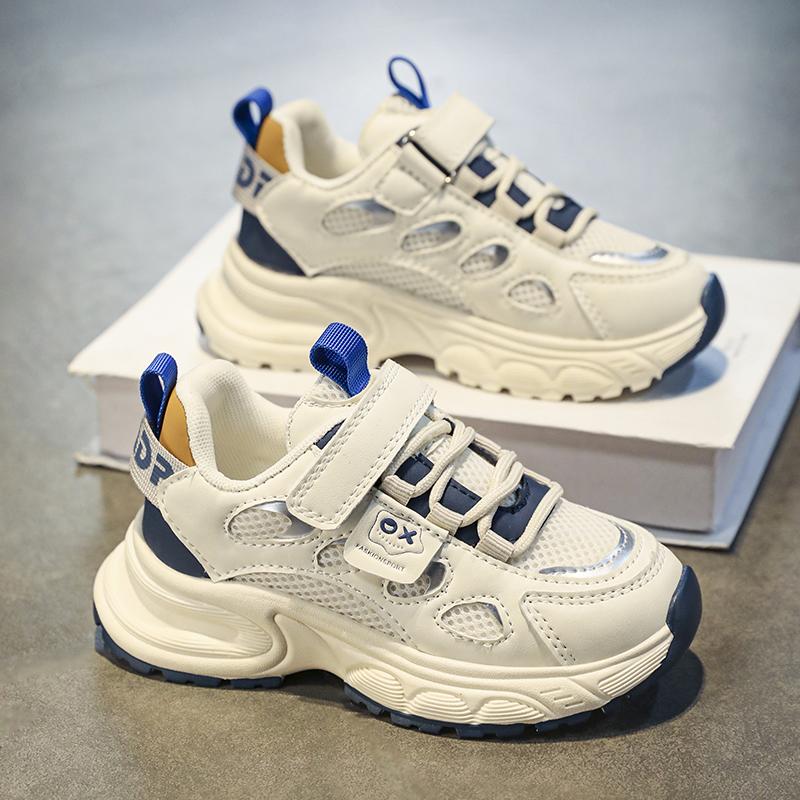 

Детская мода Four Seasons Дышащая повседневная обувь для детей Бег Спорт Студенты Девочки Трендовые удобные кроссовки для спортзала 26 синий