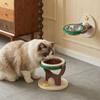 Non-Slip Cat Bowl Adjustable Angle Pet Feeder Durable Pet Bowl  Indoor