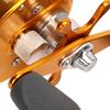 Metal Fishing Reel Soft Grip Powerful All Metal Fishing Lure Reel for Inshore Boat Freshwater Saltwater Fishing Left