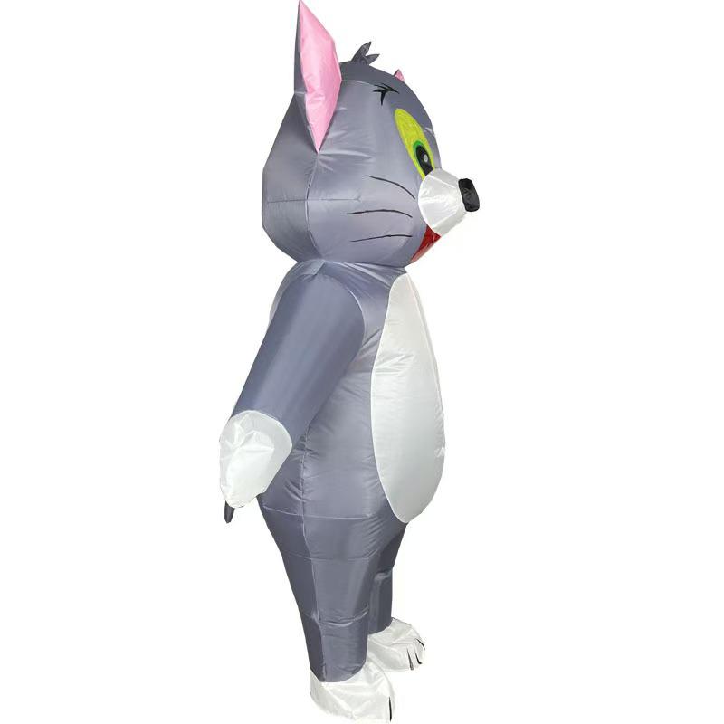 Tom Cat Festival Inflatable Costume for Adults - Cartoon Mascot Party Outfit