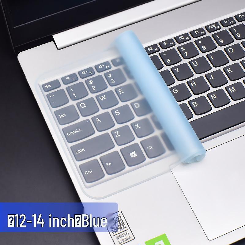 Silikonový kryt klávesnice notebooku - Prachotěsný, Průhledný, Univerzální střih, Ochranná fólie 12-15 palců