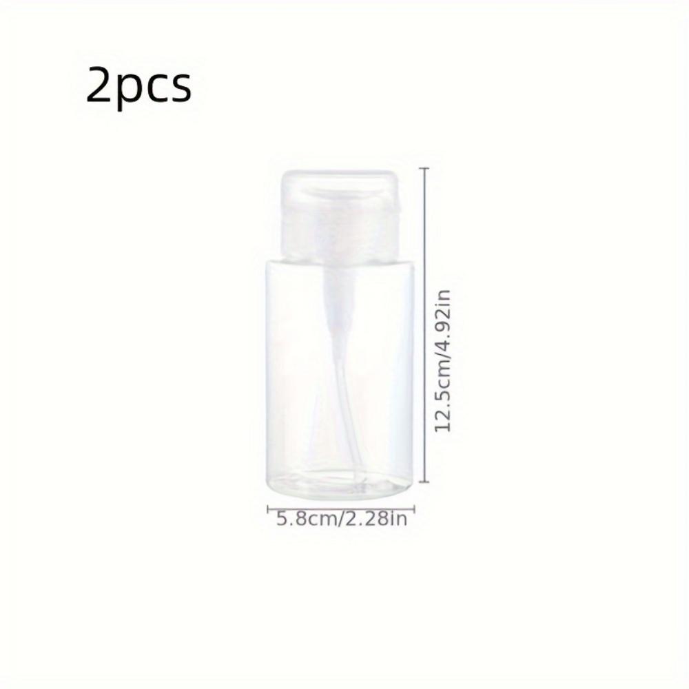 Press-type Makeup Remover Water Bottling, Extrusion Beauty Toner Nail Polish Remover Water Bottling, Press Pump Head Travel Portable