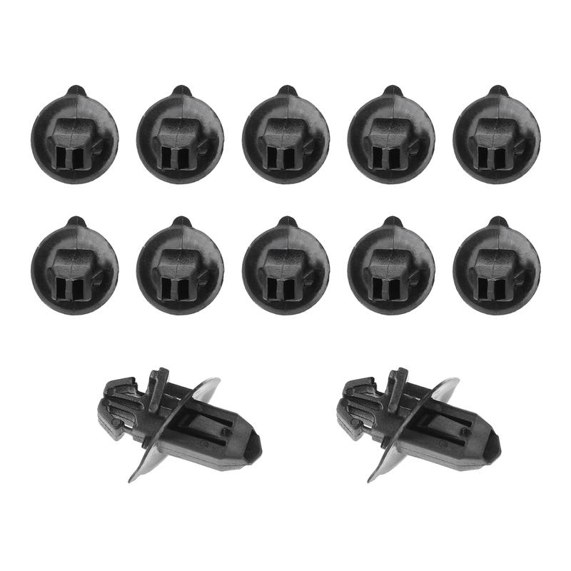 

10PCS Car Lower Side Moulding Clips & Wheel Arch Trim Clips 75393-60030 For Toyota Land Cruiser Prado/Body Car Accessories