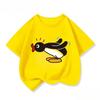 Street Fashion Children Short Sleeve Tee Cute Pingu Cartoon Crew Neck Modern Casual Summer Tops For Kids 3 14Y