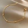 Multi-Layer 1Mm Bead Chain Anklet, Women'S Anklet Bracelet, Fashionable Anklet Jewelry