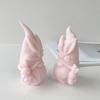 Silicone Gnome Mold Cute Aromatherapy Candle Mold Epoxy Dwarf Plaster Mold for DIY Soap Present Candle Making Molds