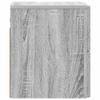 Wall Mounted Nightstand 2 pcs Grey Sonoma 33 x 34.5 x 40 cm