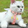 Cat Harness No Pull Cat Leash for Walking Escape Proof Adjustable Cat Vest Pet Control Leash Harness Photo Props