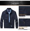Leadway Nautica Plus Size Men's Business Casual Jacket - Spring/Autumn Loose Fit, Turn-Down Collar.