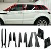 Compatible with Land Rover 10-18 Evoque A, B, C Pillars, Front/rear Exterior Door Trim Panels, and Front Windshield Left/right Trim Strips.