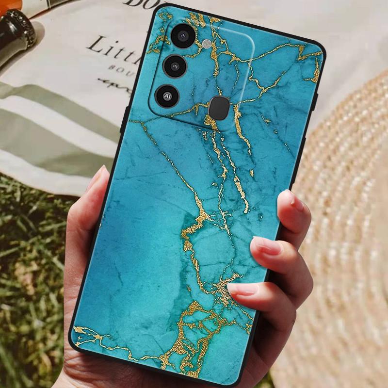 Soft Cover For Tecno Spark Go 2022 Case SparkGO Protective Silicone TPU Funda for Tecno Spark 8C Case Spark8C 8 C KG5k KG5j Capa