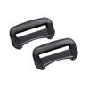 Tsuchiya Yac Car Seat Belt Buckle 180 X 80 X Cover, Silicone, SI, Black/Silver, 50mm, PF-377
