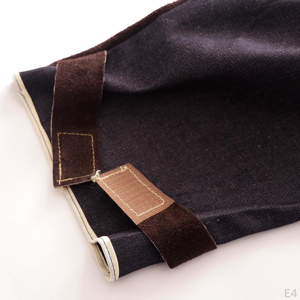 Schweißschutzkleidung Set aus Rindsleder, Braun