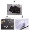 A4 Transparent Multi-layer Sheet Music Folder - Black