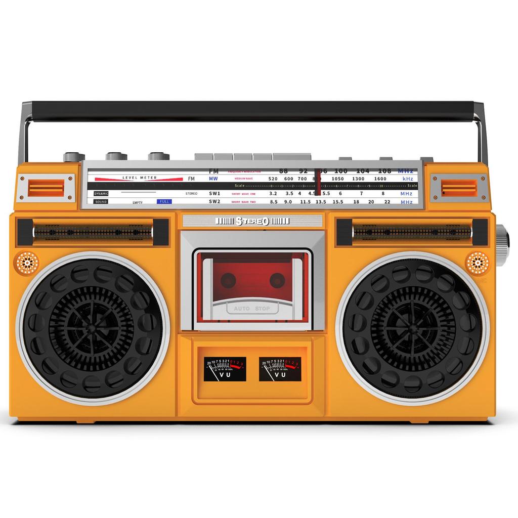 Retro Multifunktionaler Bluetooth Kassettenplayer & Recorder