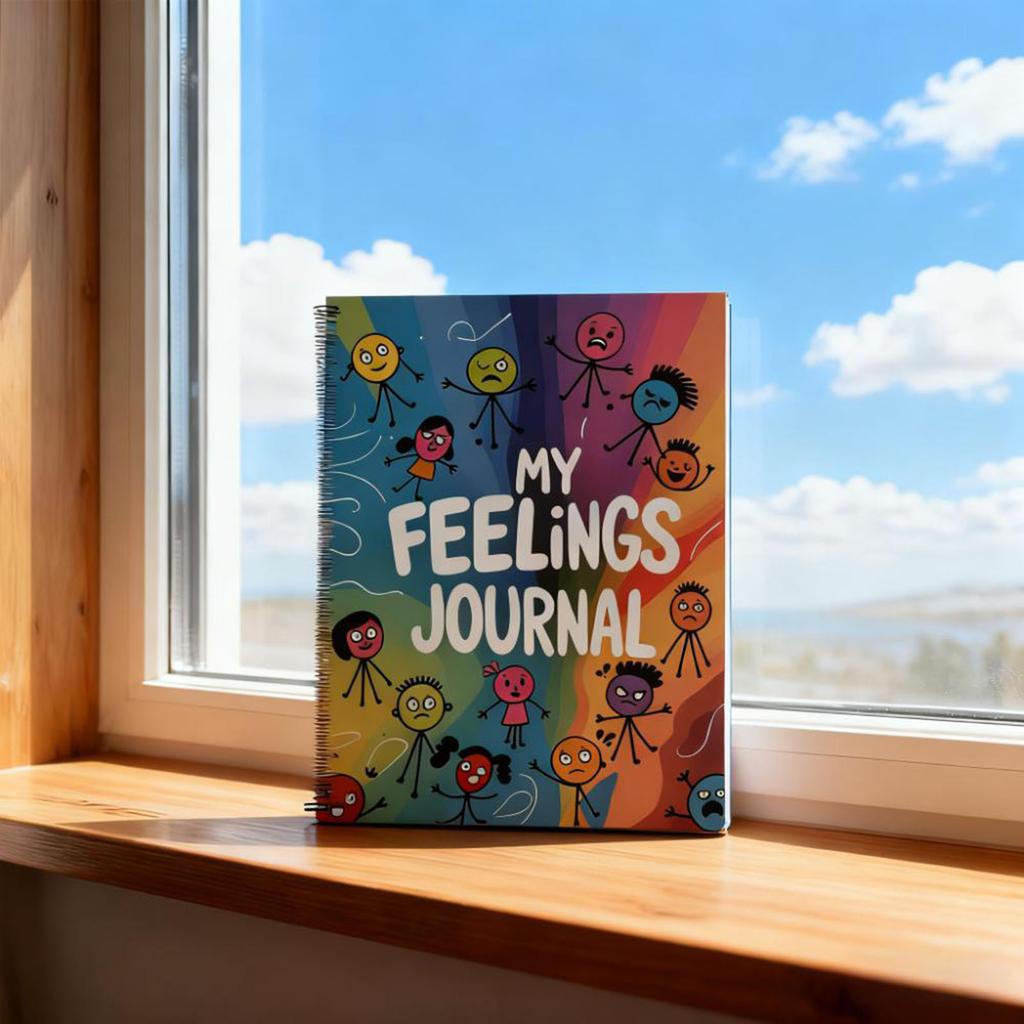 Psychologisches Spiralnotizbuch, Geschenk für Freunde