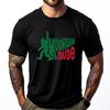 Mountain Dude Funny Bigfoot Sasquatch Rock On Hiking Black Shirt Graphic Tees Men Clothes Normal