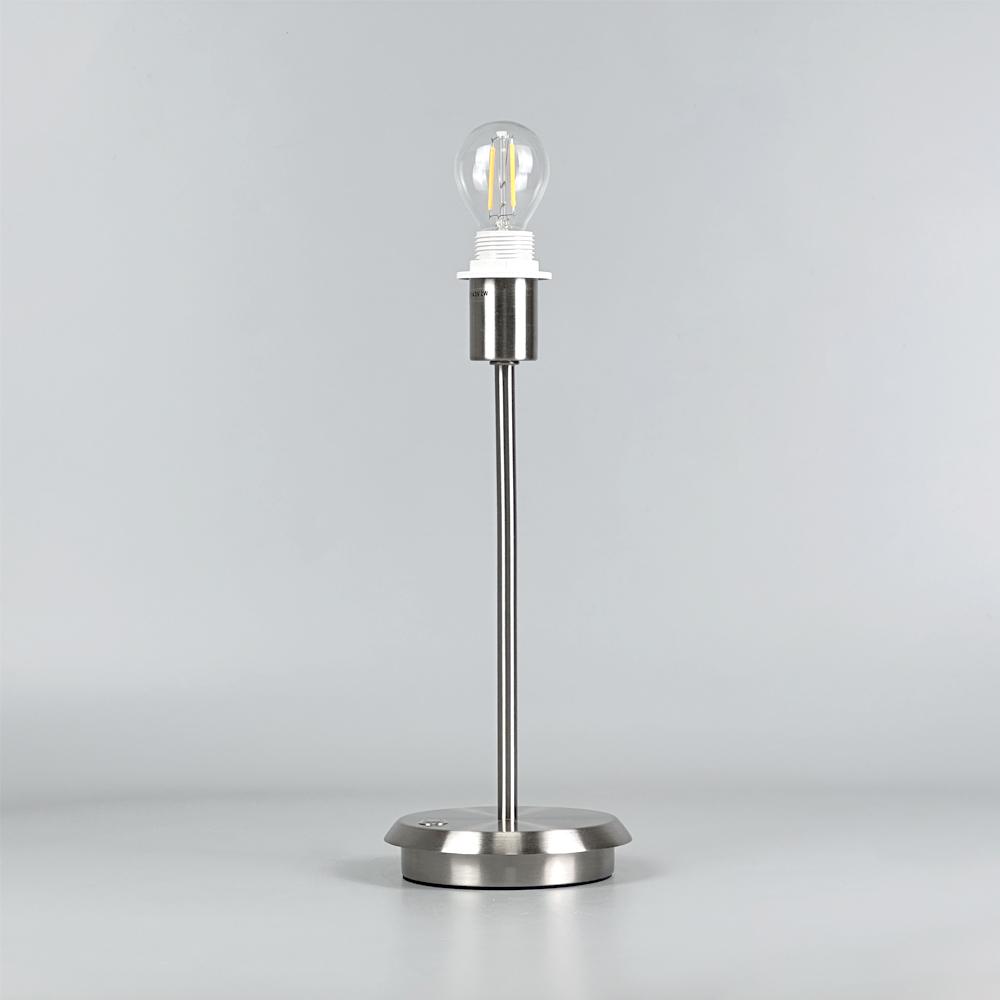 Modern Rechargeable Led Table Lamps Cordless Restaurant Fabric Desk Lamp Bedside Light