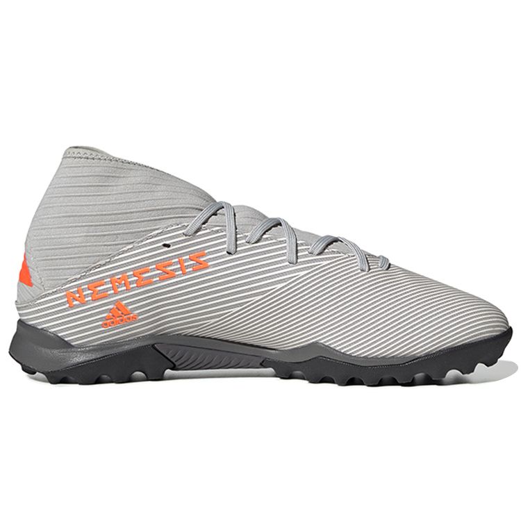 adidas Nemeziz 19.3 TF Grey Solar Orange Men Sneakers Grey-Two Chalk-White EF8291