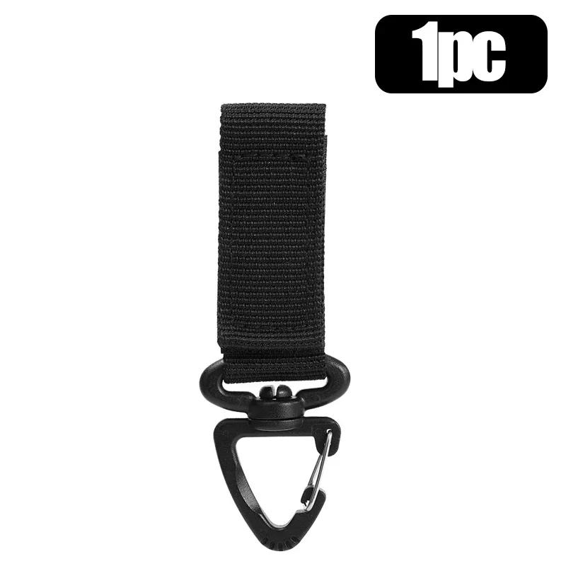 EDC Tactical Nylon Band Schlüsselanhänger Rucksack Karabiner Verschluss Haken Verschluss Haken Schnalle Outdoor Camping Wandern Gurtband Clip Schnalle