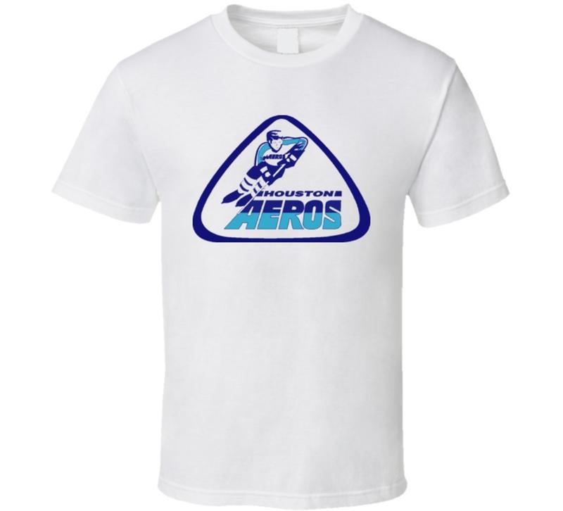 WHA Houston Aeros 1972 Hockey Unisex T-Shirt M