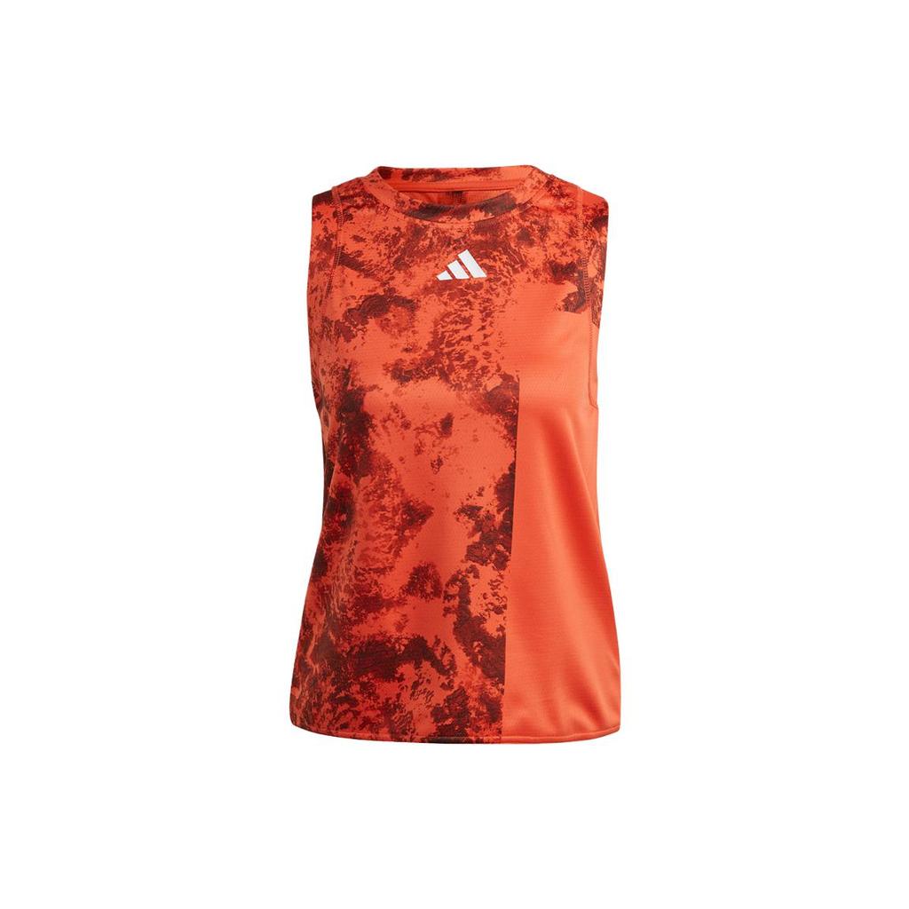 adidas Tank Tops Women's Orange Crew Neck Moderate Other HY4081