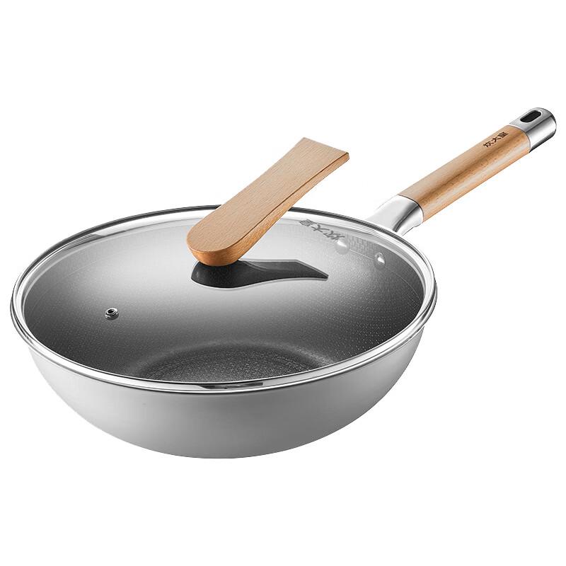 COOKER KING 30cm 316L Stainless Steel Non-stick Wok