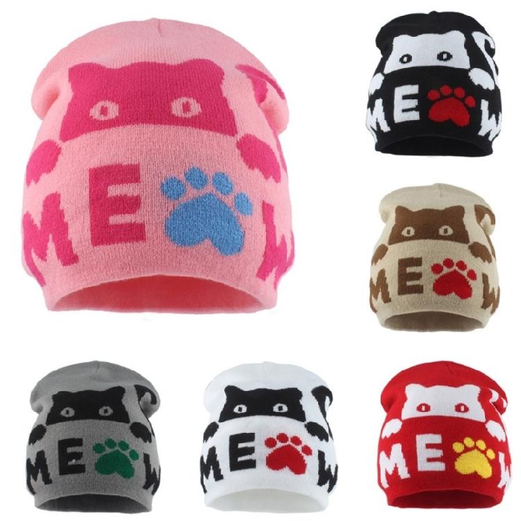 Knit Hat Beanies Pullover Warm Skull Caps Knitted Hat Party Club Accessories