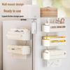 Magnetic Wall-Mount Tissue & Wet Wipe Dispenser