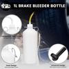 Car Manual Brake Fluid Bleeder Kit 3L Vacuum Brake Pressure Fluid Pump Professional Brake Flush Machine Pneumatic Brake Bleeder