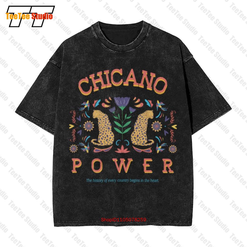 Chicano Art Lowrider Mexico Cholo Vintage Oversized TShirt OERY S