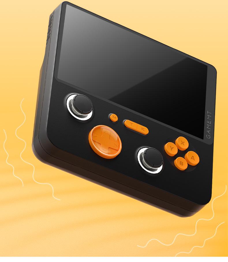 E5Plus Open Source Duales System 5-Zoll Handheld-Spielkonsole mit WiFi & Bluetooth für Android/PSP-Spiele