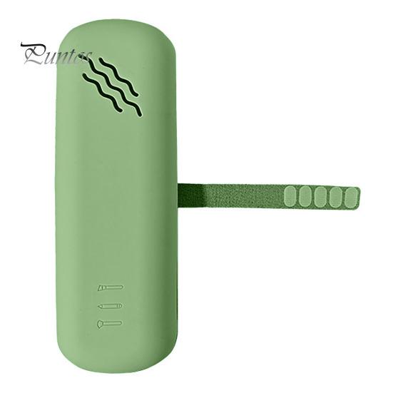 Kosmetiktasche aus Silikon, Reise-Make-up-Pinselhalter, tragbarer Pinsel-Organizer, belüftete Kosmetiktasche für den täglichen Gebrauch, Reiseaufbewahrung