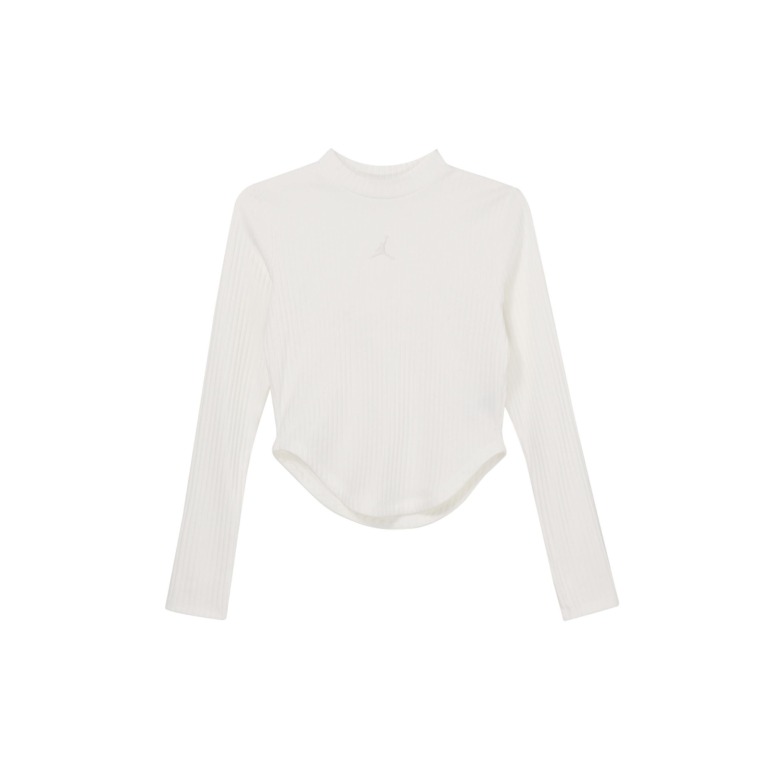 

New Jordan Set-in Sleeve T-Shirt Women s Ecru FN5400-133 M