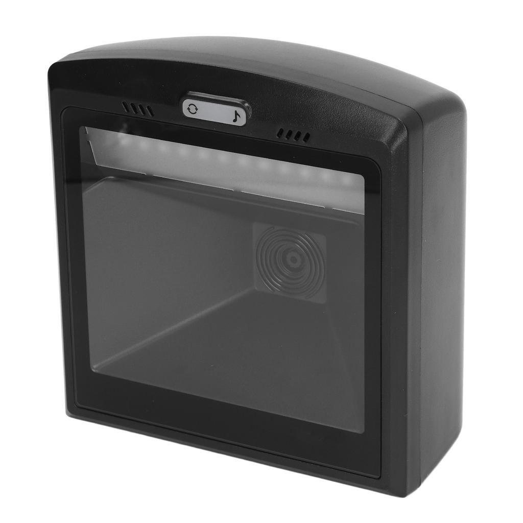 Freihändiger Barcodescanner Großer Bildschirm Desktop Automatisch 2D QR Barcodescanner für Zahlung