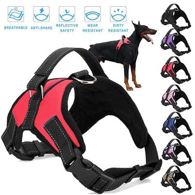 Pet Dog Adjustable Traction Vest Soft Chest Strap Large Dog Leash Harness for Walking Dogs Upgrade XS-XL