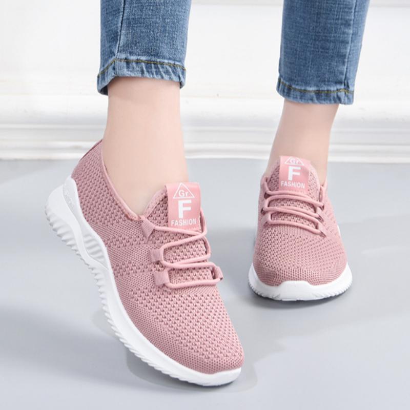 Women's Summer Sports Shoes, Lightweight Casual Shoes, Running Shoes, Breathable and Non-tiring Women's Shoes, Soft-soled Sports Shoes