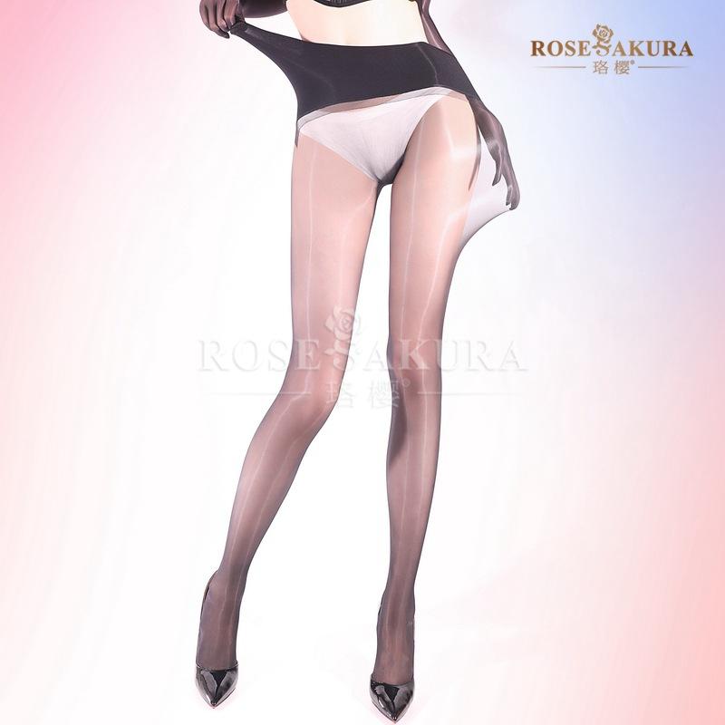 Sexy Aurora Seamless Ultra-Thin Stockings Oil Bright Silky Smooth Pantyhose Toes Transparent Ol Party Dance Ootd Fashion Tights