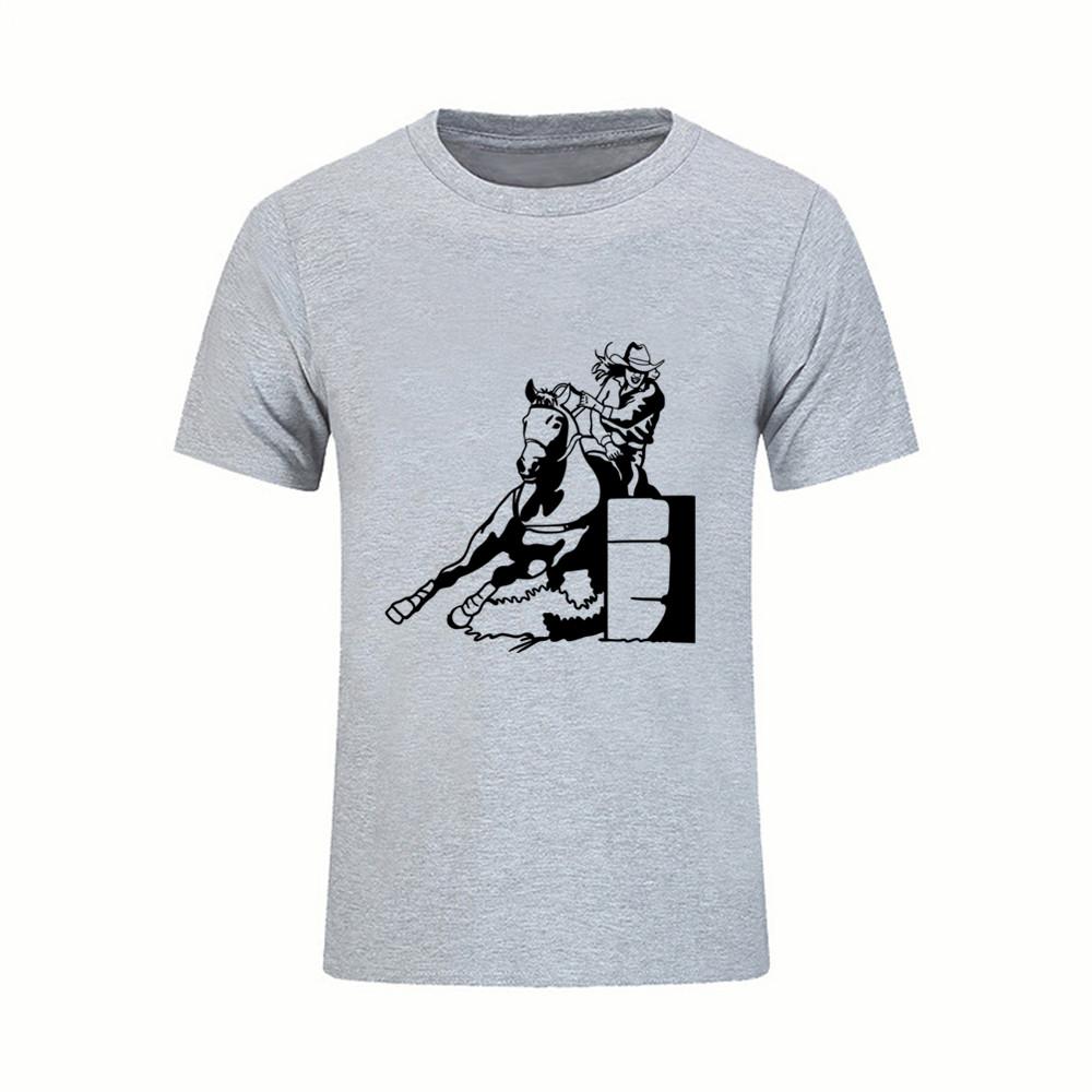 Novelty Knitted Men T Shirts Tuxedo Tees Barrel Race Lady Girl Mens T Shirt O
