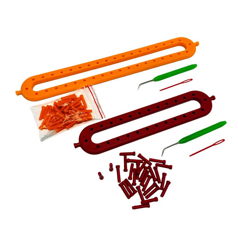Haomeng Knitting Machine: DIY Yarn Scarf Making Tool for Crafting Lazy Neck Warmers