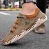 Plus Size 48 Man's Casual Shoes Microfiber Leather Mens Driving Wallking Shoes Loafers Outdoor Sports Sneakers