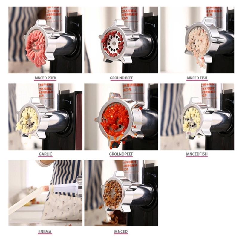 For SM-50R SM-50TQ SM-50BL SM-50BC SM-50BK Stainless Steel Meat Grinder Sausage Stuffer Tubes Grinding Blade Attachment