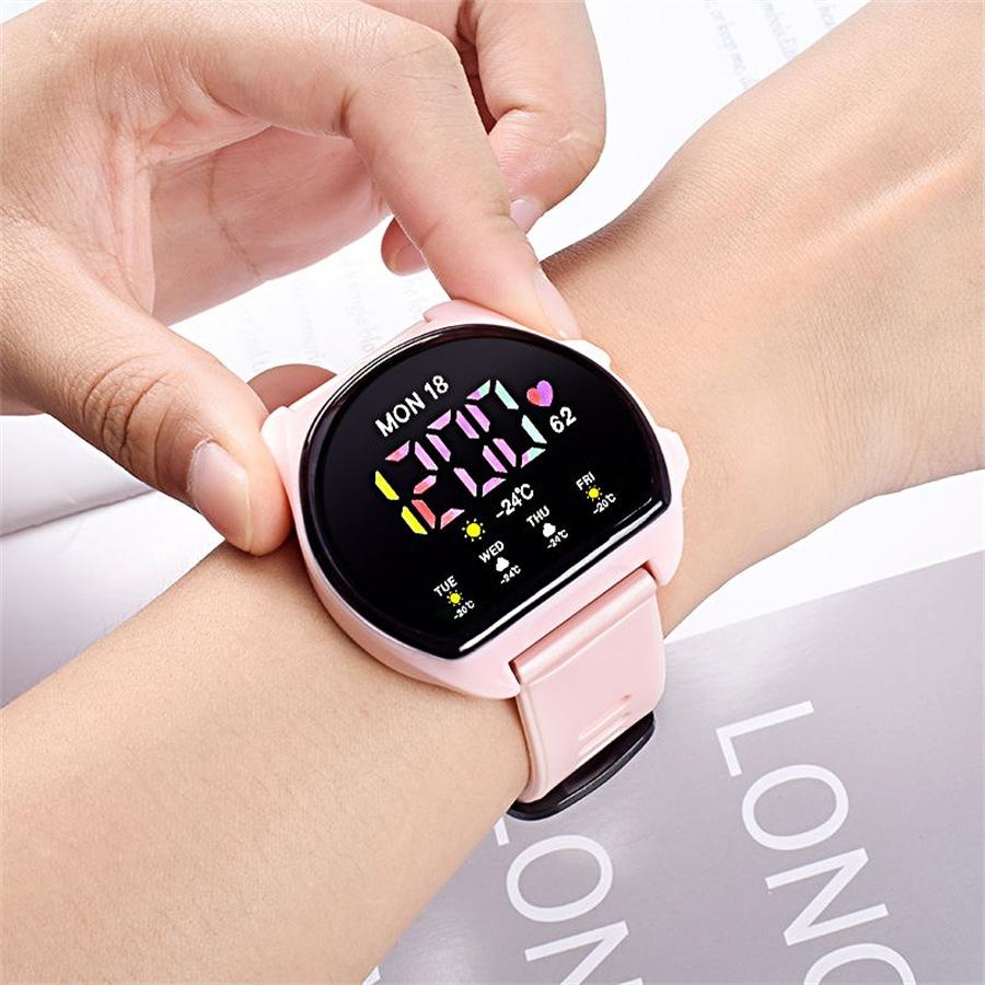 Sports Watch for Women Men Boys Girl Children Electronic LED Digital Fashion Casual Simple Silicone Female Clock