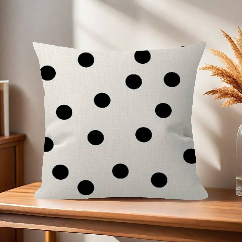 Fashion Polka Dot Figure  45*45cm Cushion Cover Pillow Cover Decor Pillowcase Home Pillowcase for Couch Pillow