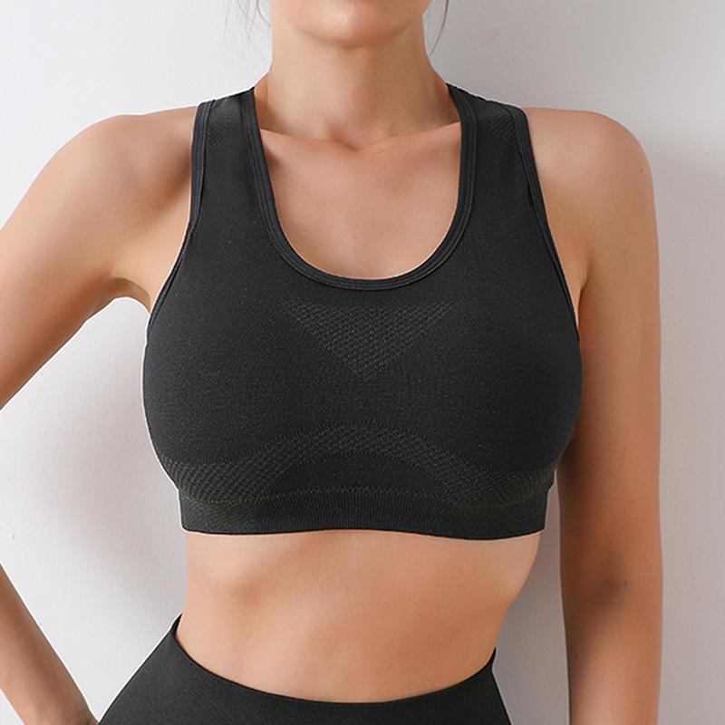 Women Sports Bra Top Push Up Fitness Yoga Bra Underwear Sport Tops for Women Breathable Running Vest Gym Wear