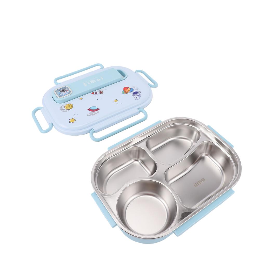 High quality 316 stainless steel lunch box, insulated lunch box for office workers, serving tray