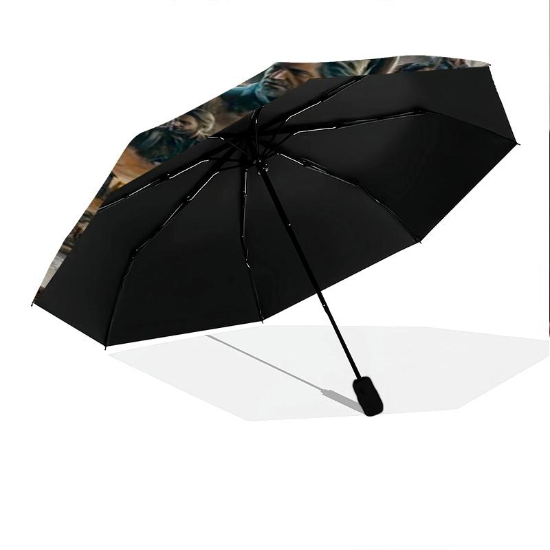 Last Folding Umbrella 8 Paraphenoid Bones Portable Umbrella Travel Gift