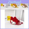 Adorable Plush Bunny Shoulder Bag For Girls Cute Floral Mini Coin Purse